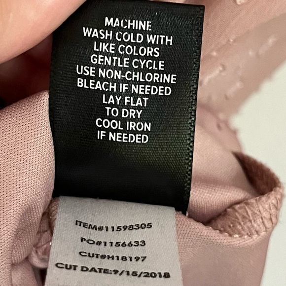 Torrid Women’s Clop Dot Tie Babydoll Top‎ in Blush Pink Size Large 12-14 - Picture 12 of 12